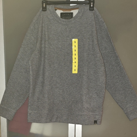 NWT Jachs New York Men’s Crew Neck Super Soft Charcoal Various Size - Picture 4 of 10
